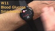 W11 2023 Blood Glucose Monitoring Smartwatch review