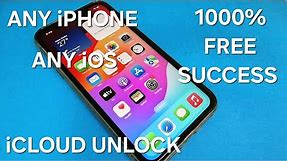 Free iCloud Unlock✔️Any iPhone iOS (17.4) Without Apple ID and Password✔️