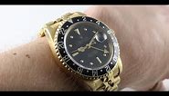 Rolex Yellow Gold GMT-Master 16758 Vintage Rolex / Luxury Watch Review