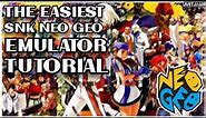 Neo Geo Windows Emulator Full Setup Guide #snk #neogeo #emulator