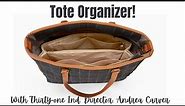 👜How to organize your Bag with the Tote Organizer from Thirty-One | Ind. Director, Andrea Carver