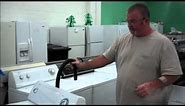 Washing Machine - how to get the water out of your washer quickly & easily