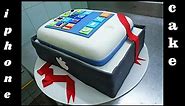 iphone cake / how to make i phone cake at home / smart phone cake tutorials