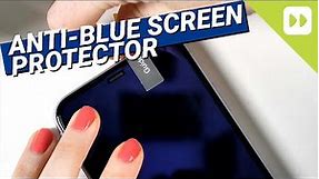 Installation & benefits of an anti blue light screen protector