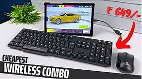 Best Wireless Keyboard and Mouse Combo | Zebronics Companion 107 Wireless Combo