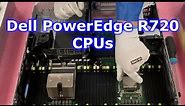 Dell PowerEdge R720 Server CPUs | Intel Xeon Processors Options | LGA2011 Socket | CPU Install