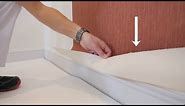 How to wallpaper - Reverse hanging