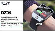 RCE - DZ09 Smart Watch unbox and Application Setup