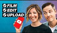 How to Make YouTube Videos on Your Phone START to FINISH!