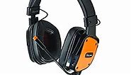 X Rocker, 5188001, XH2 Headset with Microphone, 6.89 x 3.35 x 8.07, Black/Orange