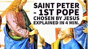 St. Peter, the 1st Pope - Saint Peter Apostle Appointed by Jesus - St. Peter's Explained in 4 min.