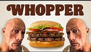 Whopper Whopper Ad, but every word is a Vine boom