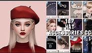 The Sims 4 | 187 HAT ACCESSORIES CC FINDS | + CC Links | Showcase | #1