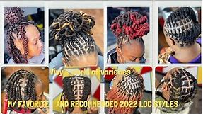 Locs styles for black women 2022||African American hairstyles|| My favorite locs hairstyles 2022