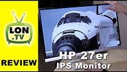HP 27er Monitor Review - $200 IPS 27 inch 1080p budget display