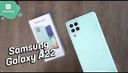 Samsung Galaxy A22 | Unboxing en español