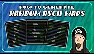 EASY Random Map Generation - Python ASCII Tutorial