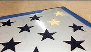 Carving Wooden Flag Stars the Easy Way