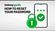 Betway Guide: How to Reset your Password