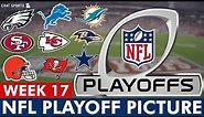 NFL Playoff Picture: NFC & AFC Clinching Scenarios, Wild Card Standings Entering Week 17 Of 2023