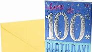 Hallmark 100th Birthday Greeting Card (100th with Confetti)