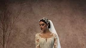 dark champagne mermaid lace wedding dress online aliexpress amanda novias wedding dress trying on