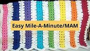 How to Crochet Easy Mile a Minute Pattern | Mile A Minute Afghan | JAYG | Mile A Minute for Beginner
