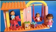 MegaBloks Dora's Family Nursery kindergarten 3081 with Swing & Rocking Horse Building Blocks