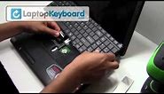 Toshiba Satellite C650 L650 Laptop Keyboard Installation Guide - Remove Install - Replacement