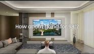 98” QLED: Supersize your entertainment | Samsung TV