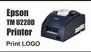 Epson TM U220D Printer | How to print Logo in Epson Printer | Bitmap Images | Logo Print | Ninja PC