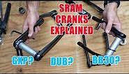 Sram Crankset Spindles Explained | GXP BB30 PF30 DUB