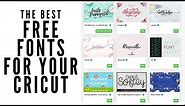 The Best Free Fonts For Your Cricut