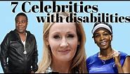 Celebrities with Disabilities | 7 Famous People that became Disabled
