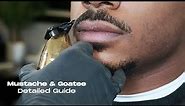 How to cut Mustache & Goatee - Detail Tutorial