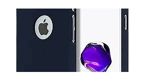 GOOSPERY Soft Feeling Jelly for Apple iPhone 7 Case (2016) Silky Slim Bumper Cover - Midnight Blue