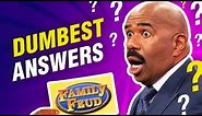 Dumbest answers ever on Family Feud! Steve Harvey is stunned!
