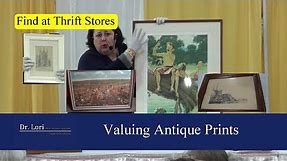 Find & Value Antique Prints, Lithographs & Etchings by Dr. Lori