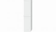 RiverRidge Home Ashland 16-1/2 in. W x 13 in D x 60 in. H Bathroom Linen Storage Tower Cabinet White Linen Cabinet 06-082