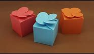 How to Make a Paper Gift Box Easy with Template | DIY Paper Box
