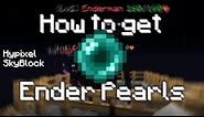 Hypixel SkyBlock how to get Ender Pearls for Minion