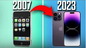 The Evolution of Iphone (2007 - 2023)