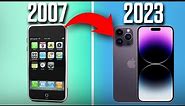 The Evolution of Iphone (2007 - 2023)