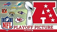 AFC Playoff Picture: Wild Card Matchups SET, Bracket + Predictions For 2023 NFL Playoffs