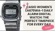 Casio Women's LA670WA-1 Daily Alarm Digital Watch: The Perfect Timepiece for Every Day