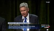 Gary Johnson booed at the Libertarian Debate for Supporting Driver's Licenses
