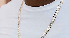 Solid Gold Figaro Chain | The Gold Gods