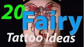 20 Fairy Tattoo Ideas for men and women