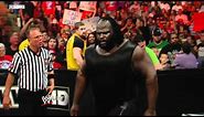Raw: Kane vs. Mark Henry - Arm Wrestling Contest