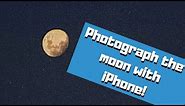 How to photograph the moon with iPhone 11 pro |2020